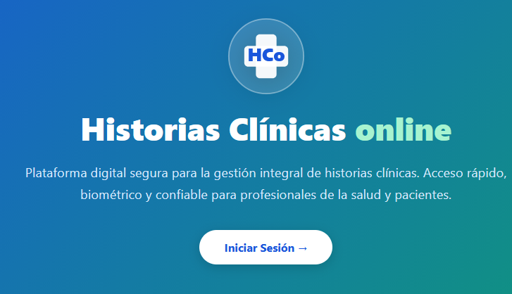 HCo - Panel de gestión de historias clínicas